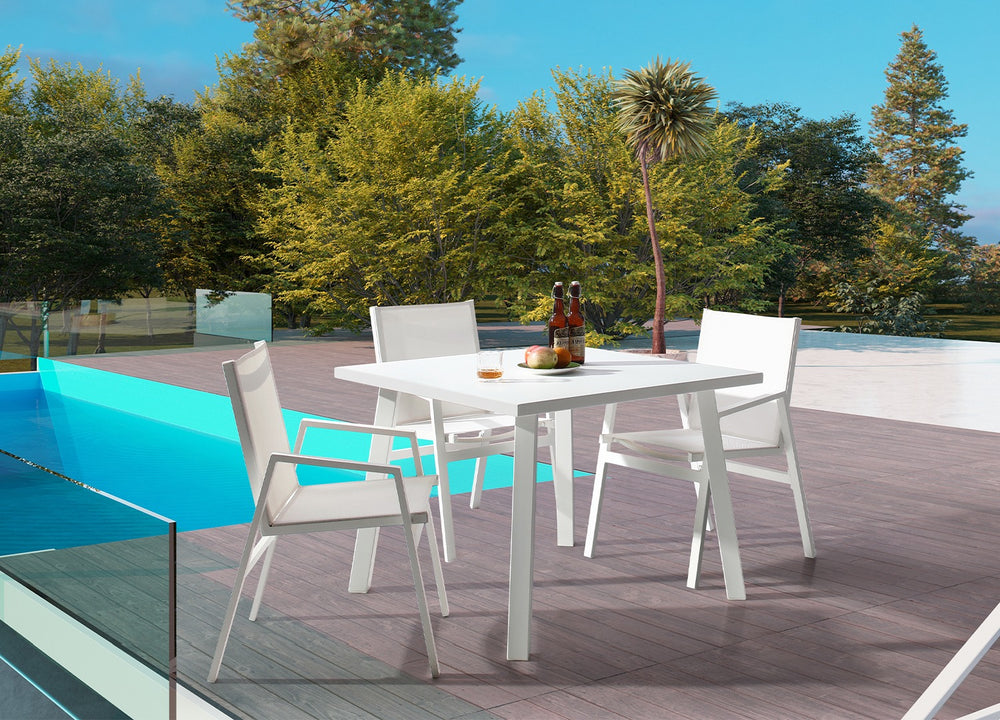 Rio Square Outdoor Dining Table by Whiteline Modern Living – lifestyle