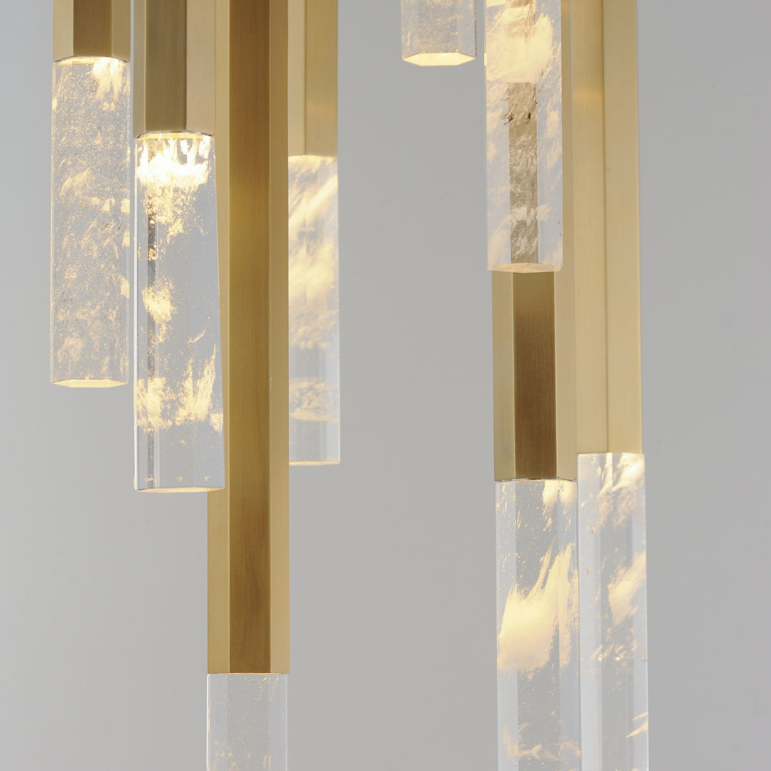 Diaphane LED 9-Light Pendant by Studio M Lighting – lifestyle