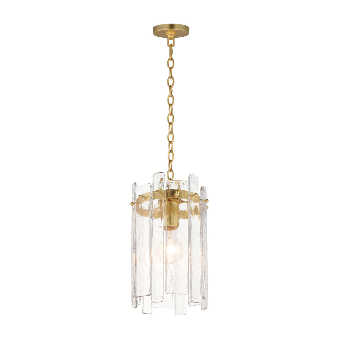 Warren 1-Light Pendant by Studio M Lighting in Gold Leaf