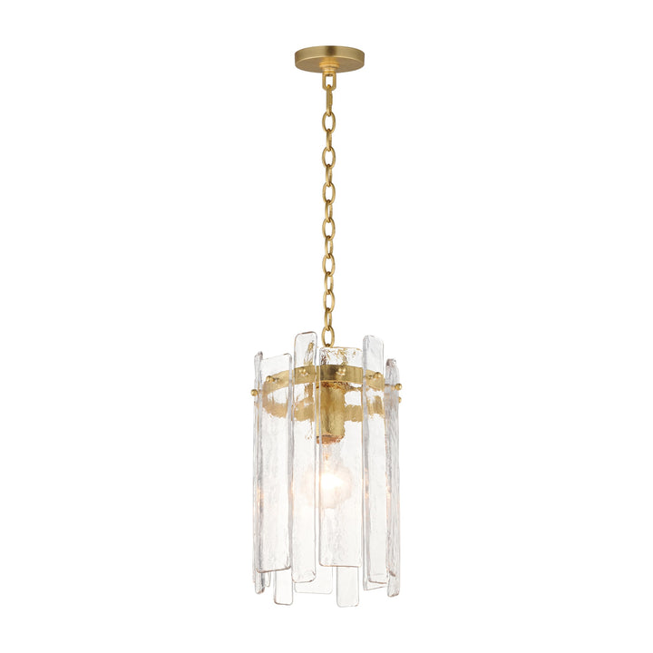 Warren 1-Light Pendant by Studio M Lighting in Gold Leaf