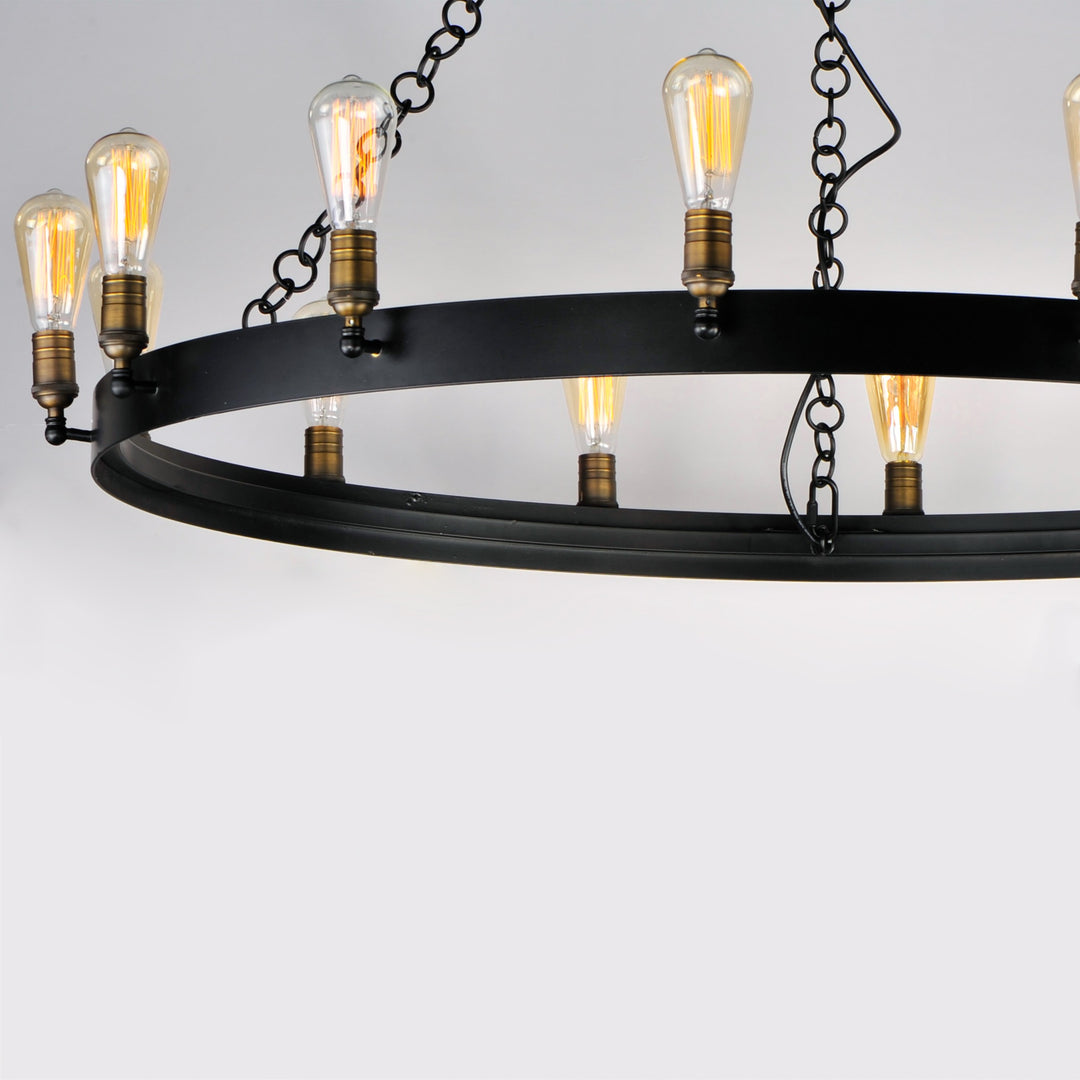 Solaris 14-Light Chandelier by Studio M Lighting – lifestyle