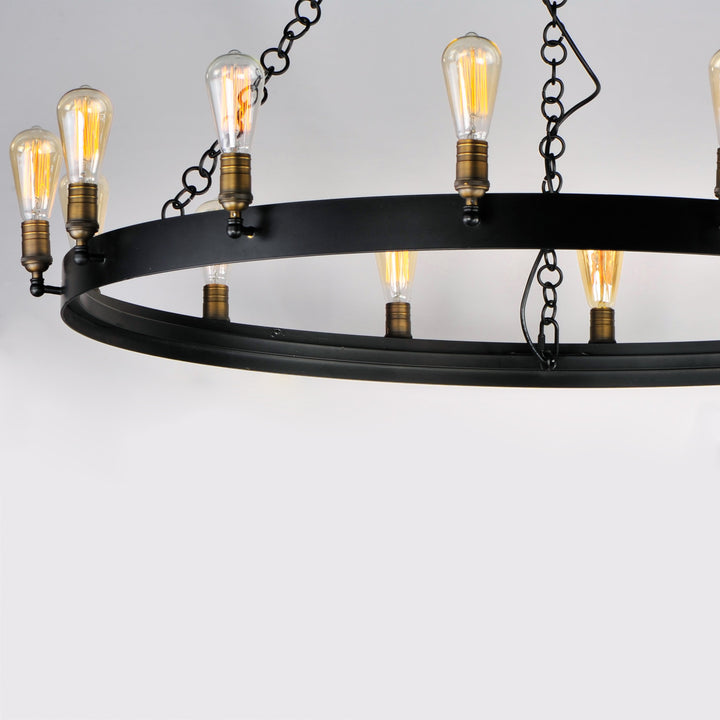 Solaris 14-Light Chandelier by Studio M Lighting – lifestyle