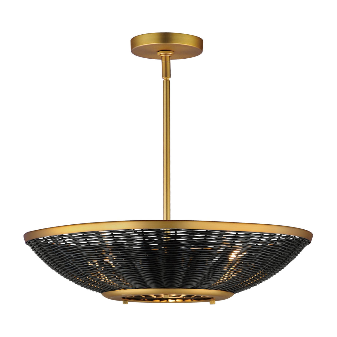 Rattan 20 3-Light Pendant by Studio M Lighting