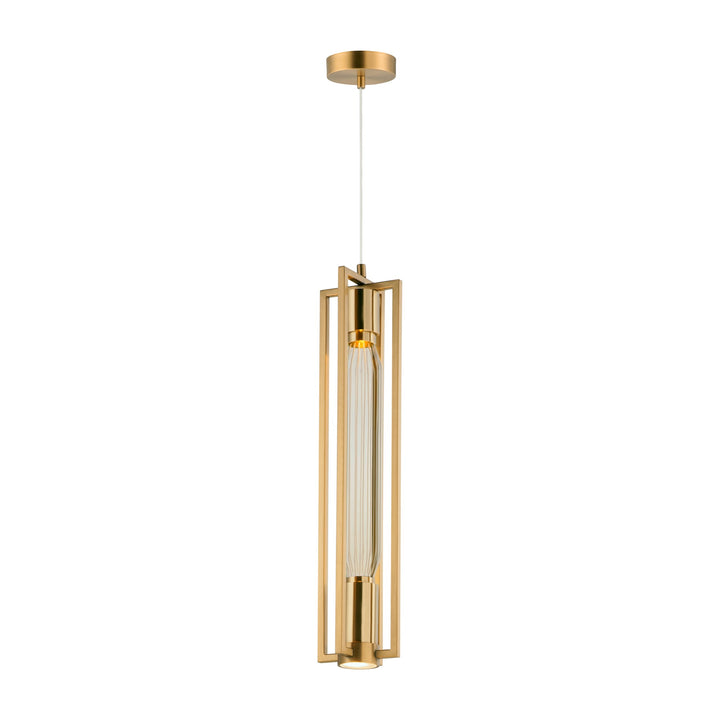 Zeppelin LED Pendant by Studio M Lighting in Heritage
