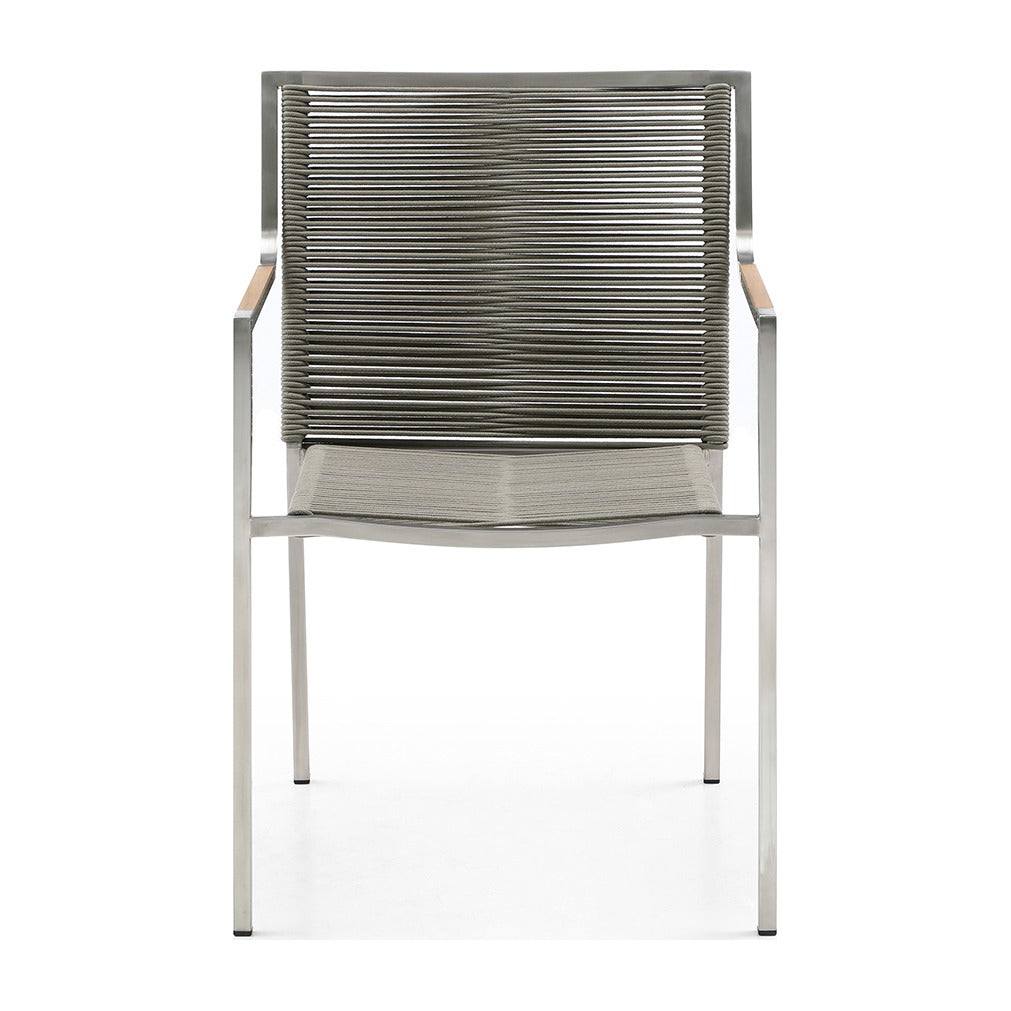 Rhea Outdoor Dining Armchair by Whiteline Modern Living