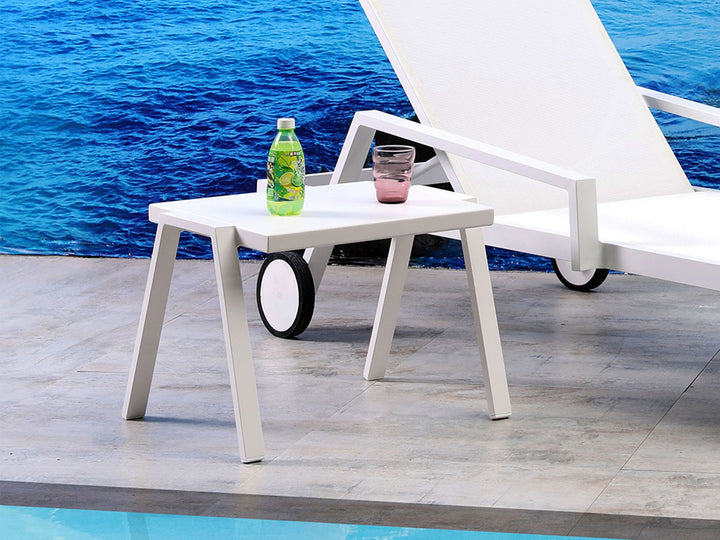 Rio Outdoor Side Table by Whiteline Modern Living – lifestyle