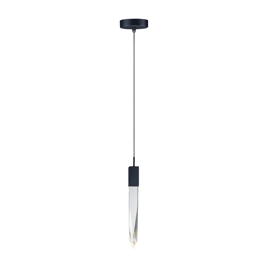 Quartz LED Pendant 351241 by Studio M Lighting in Black