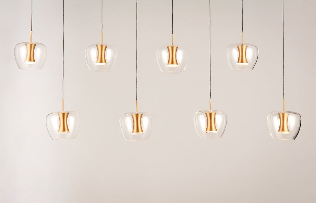 Newton LED 8-Light Pendant by Studio M Lighting – lifestyle