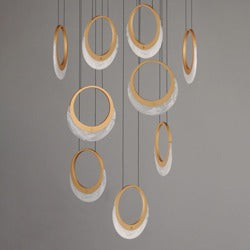Lyra 9-Light LED Pendant by Studio M Lighting – lifestyle