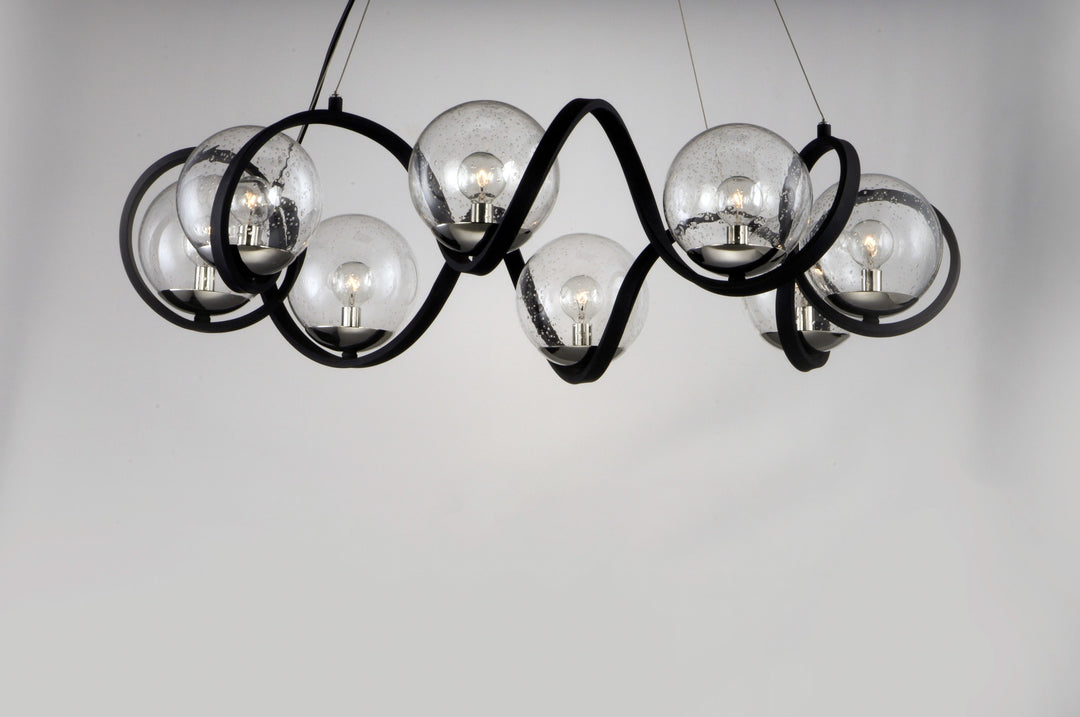 Curlicue 8-Light Pendant by Studio M Lighting – lifestyle