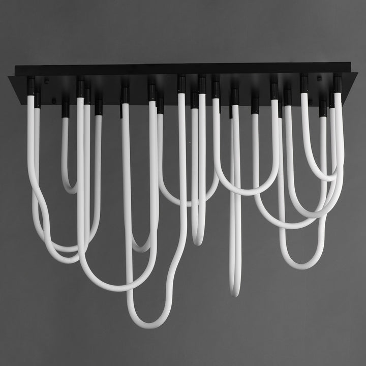 Soleil 14-Light LED SQ Flush Mount by Studio M Lighting – lifestyle