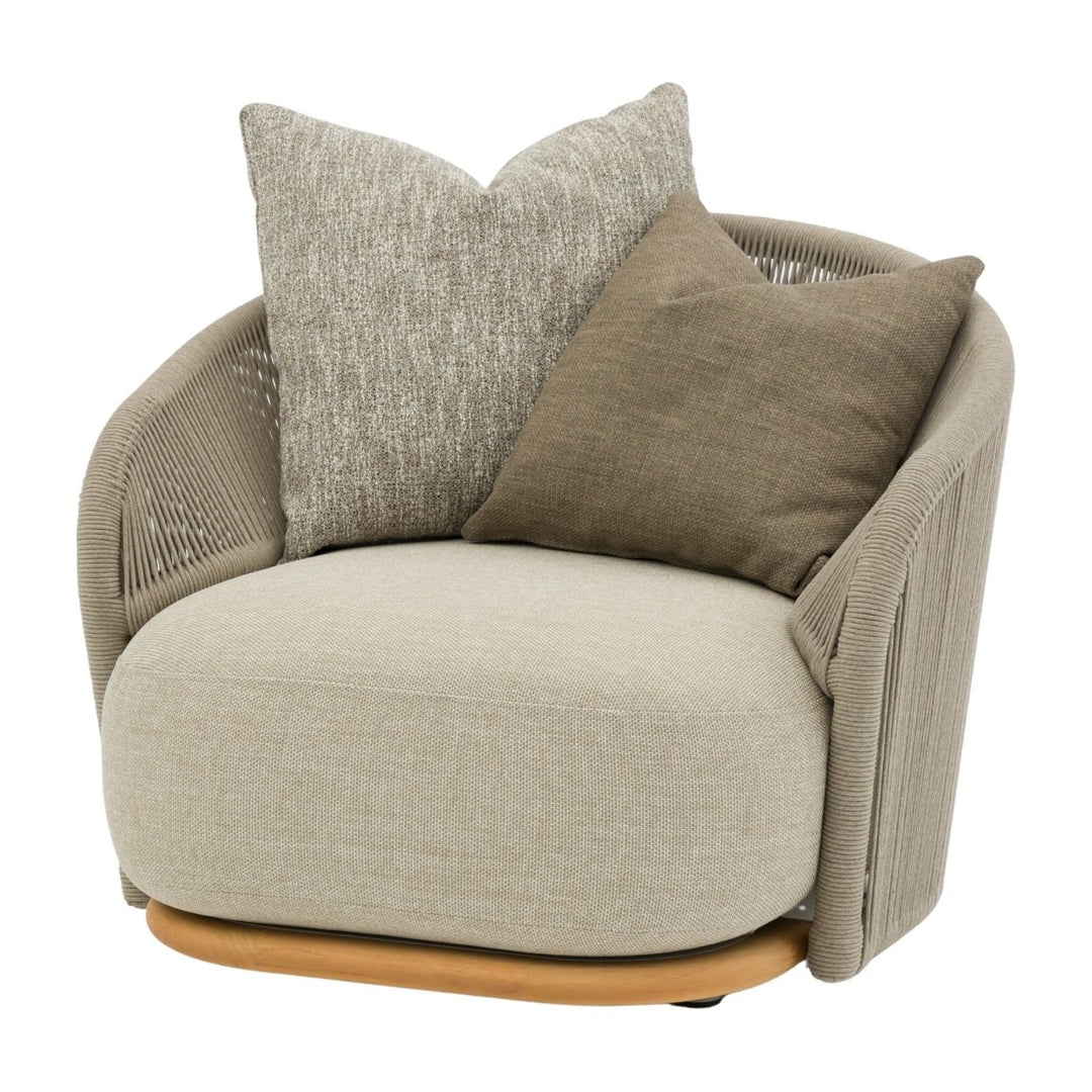 Wave Swivel Armchair by Whiteline Modern Living