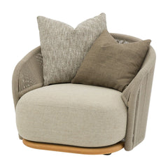 Wave Swivel Armchair by Whiteline Modern Living