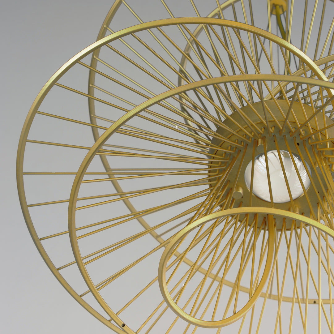 Zeta Medium LED Pendant by Studio M Lighting – lifestyle