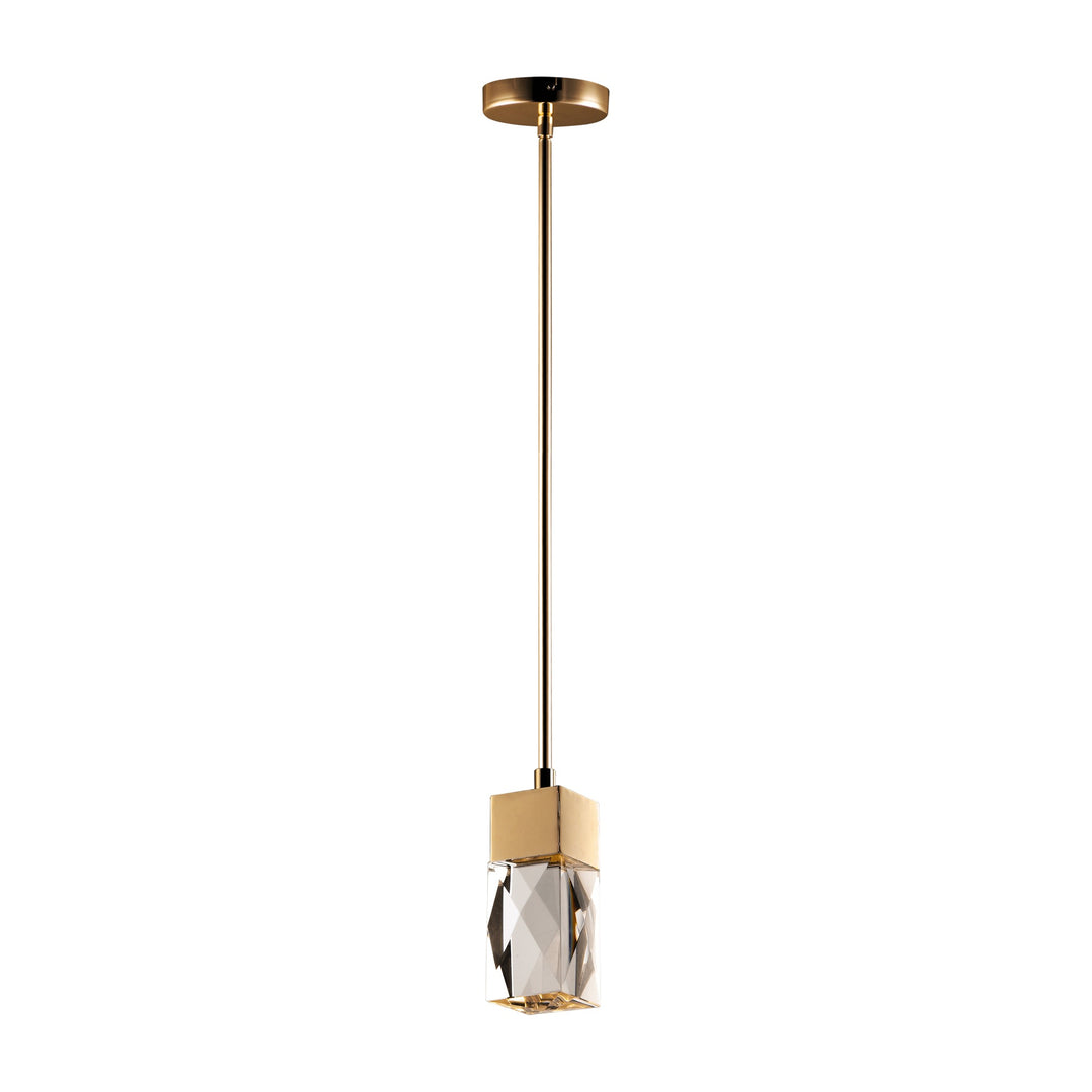 Empire LED Pendant by Studio M Lighting in French Gold