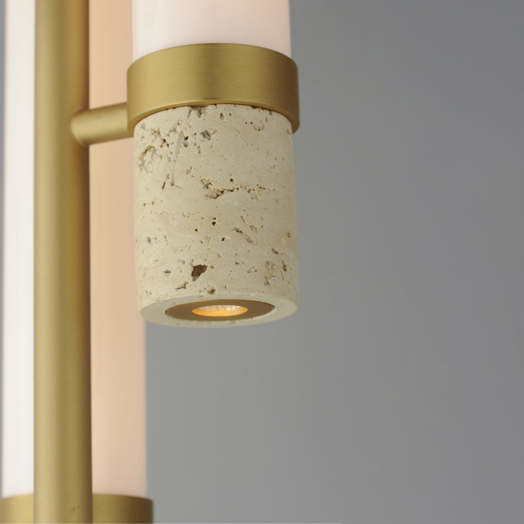 Travertine 3-Light LED Pendant by Studio M Lighting – lifestyle
