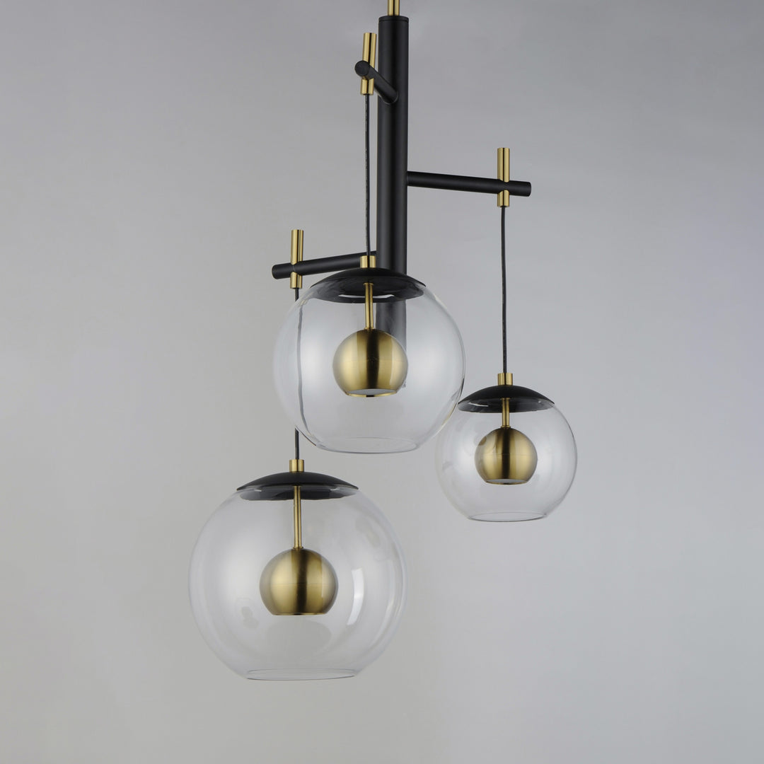 Nucleus Nuclues 3-Light Pendant by Studio M Lighting – lifestyle