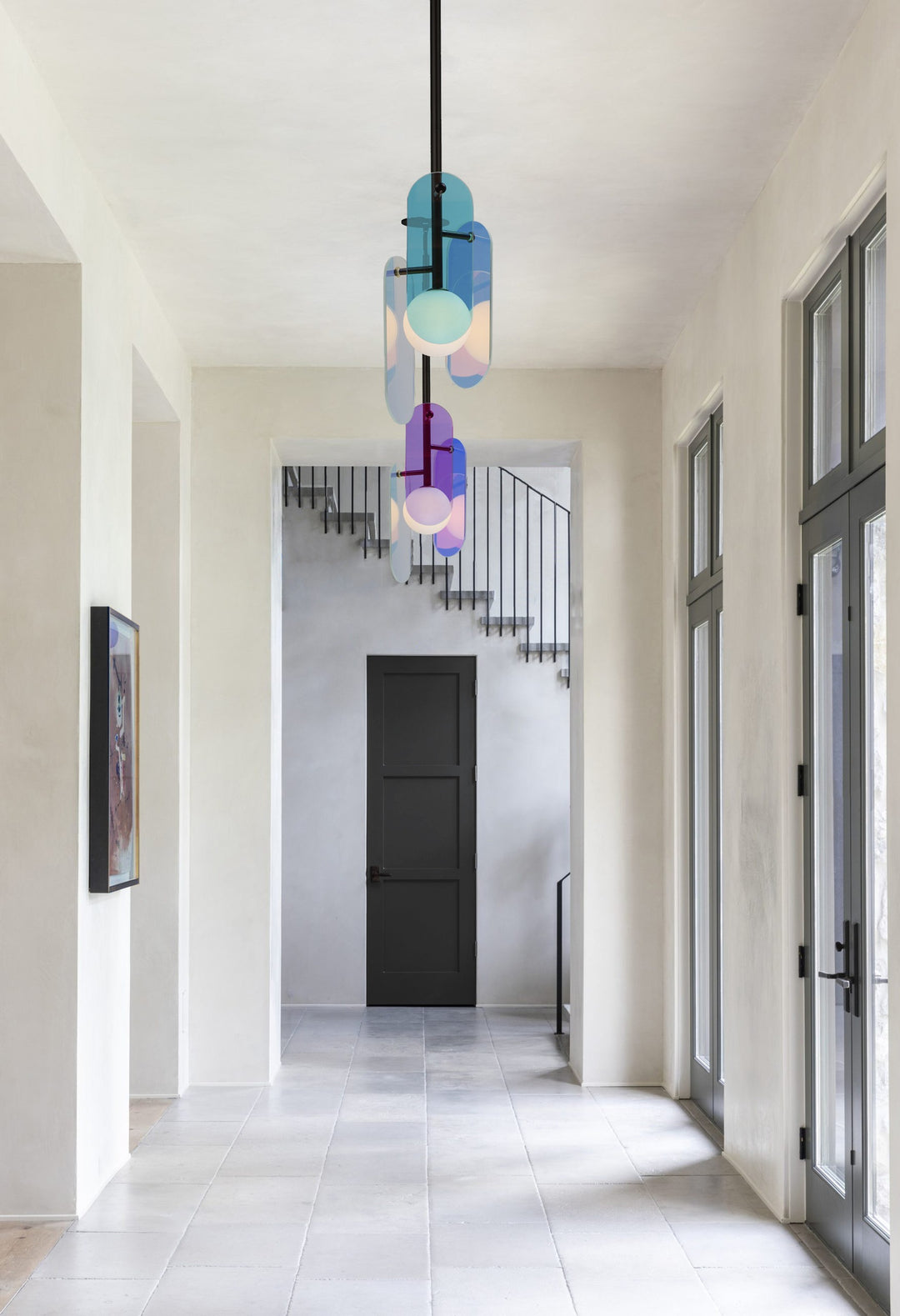 Megalith - Glass Megalith Stem Hung Pendant by Studio M Lighting – lifestyle