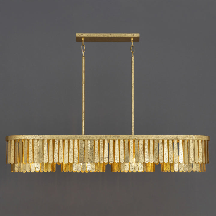 Regalia 48 Linear Chandelier by Studio M Lighting – lifestyle