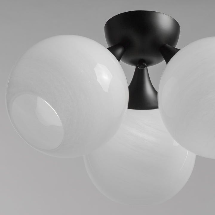 Neve 3-Light Semi Flush by Studio M Lighting – lifestyle