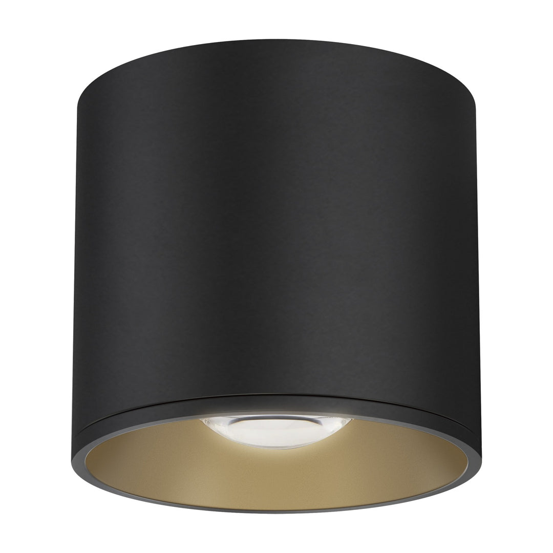 Stout RD 120-277V Indoor/Outdoor Flush Mount by Studio M Lighting in Black