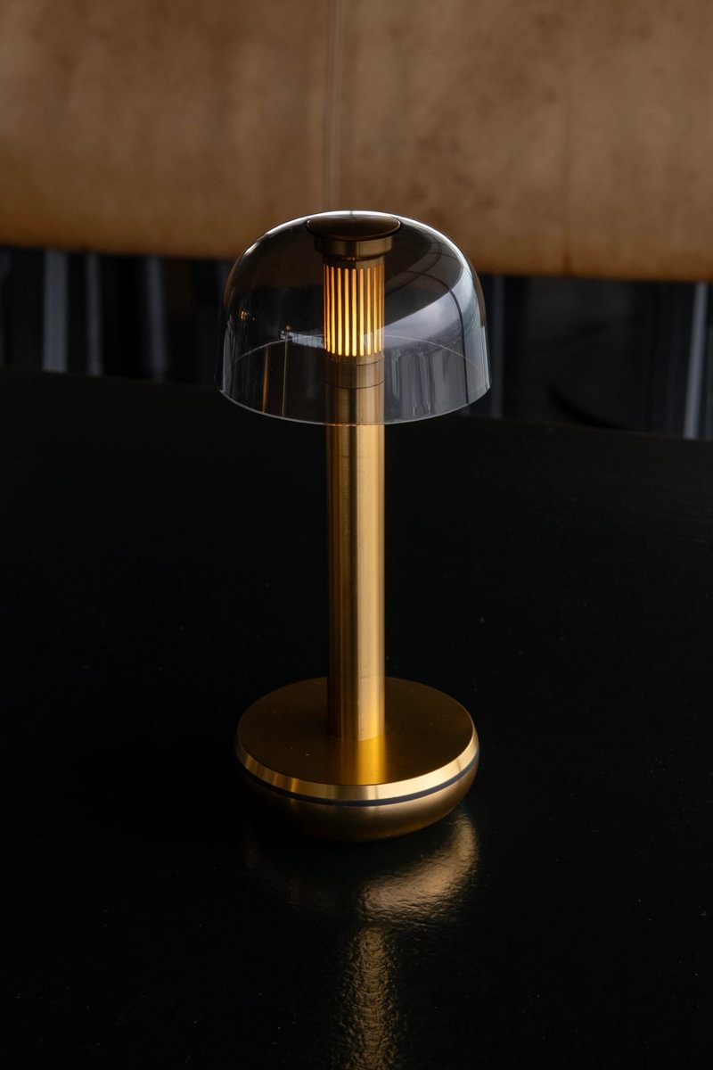 Humble Two Table Light lifestyle smoked shade