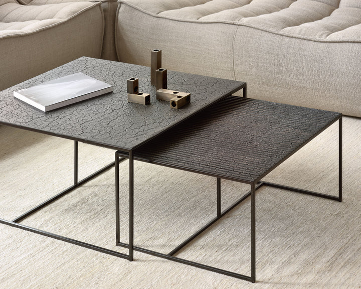 Pentagon Nesting Coffee Table Set by Ethnicraft Coffee Tables Ethnicraft