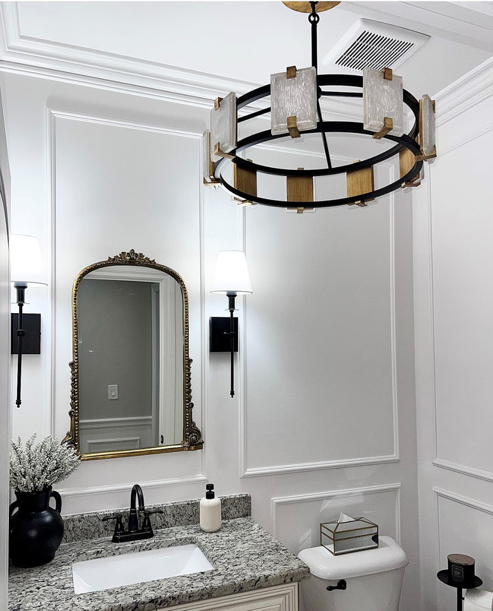 Radiant LED 12-Light Chandelier by Studio M Lighting – lifestyle