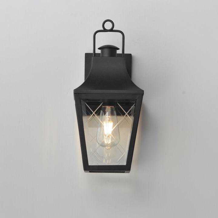 Storybook 1-Light Outdoor Small Wall Sconce by Studio M Lighting – lifestyle