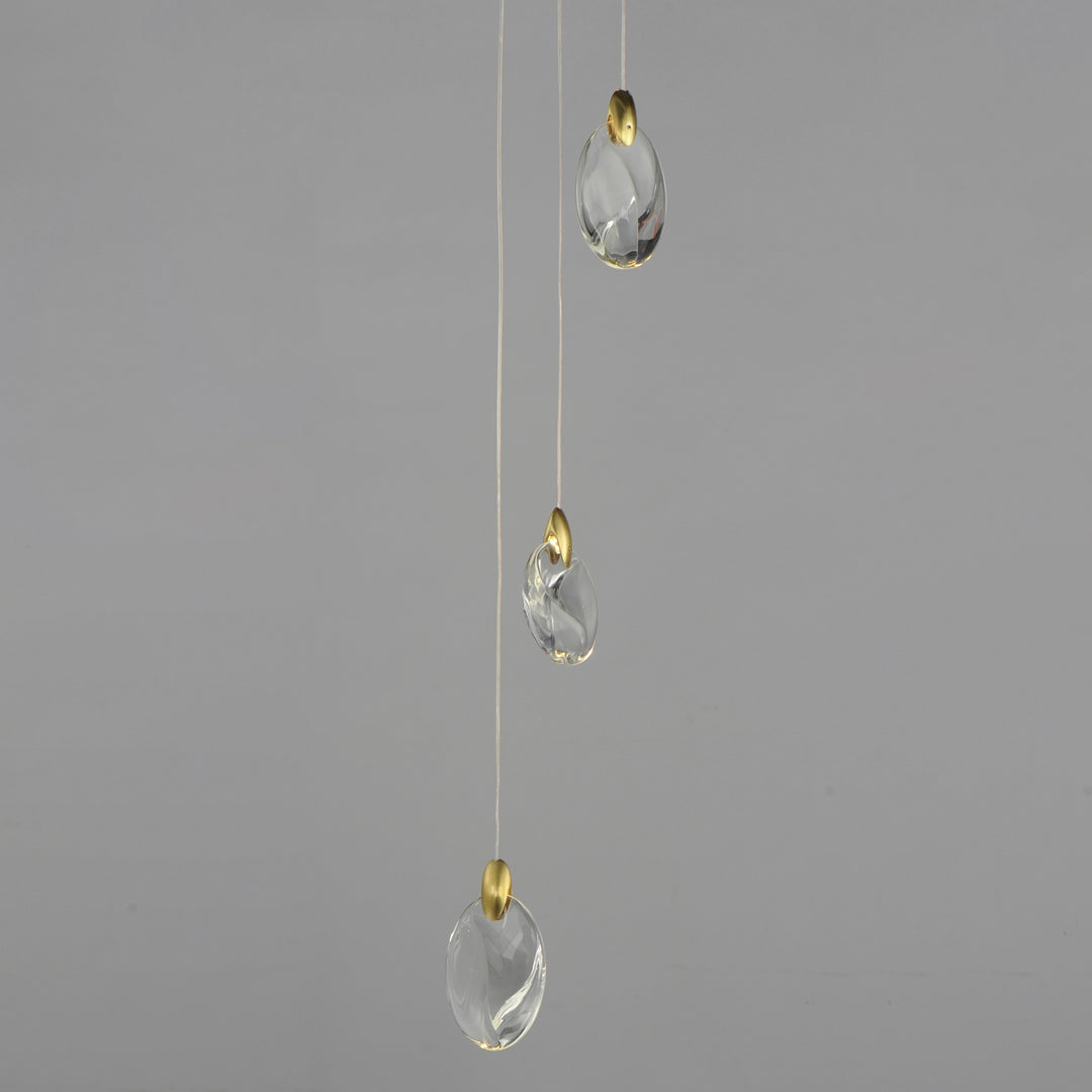 Pebble 3-Light LED Pendant by Studio M Lighting – lifestyle