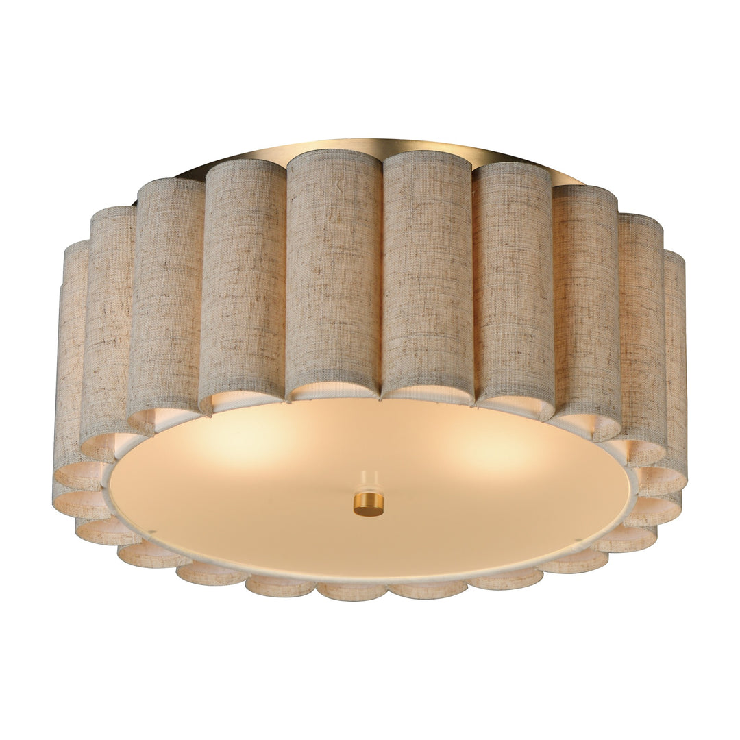 Penelope 2-Light Flush mount by Studio M Lighting
