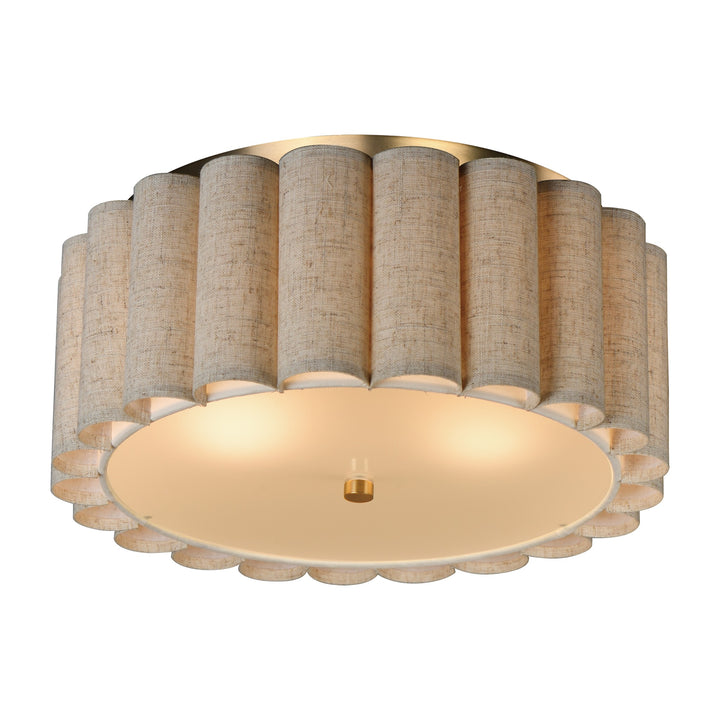 Penelope 2-Light Flush mount by Studio M Lighting