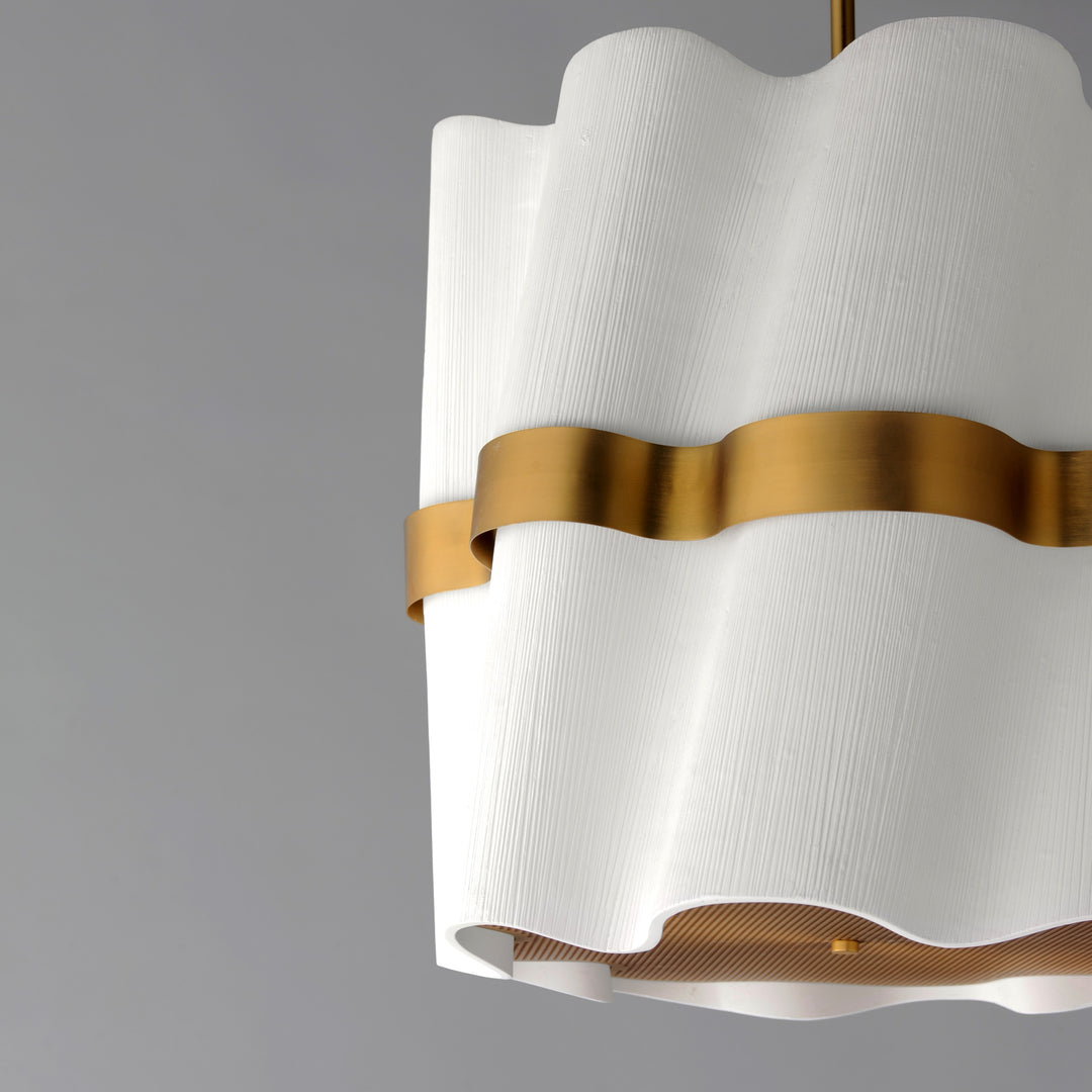Curtain Call 2-Tier Foyer Light by Studio M Lighting – lifestyle