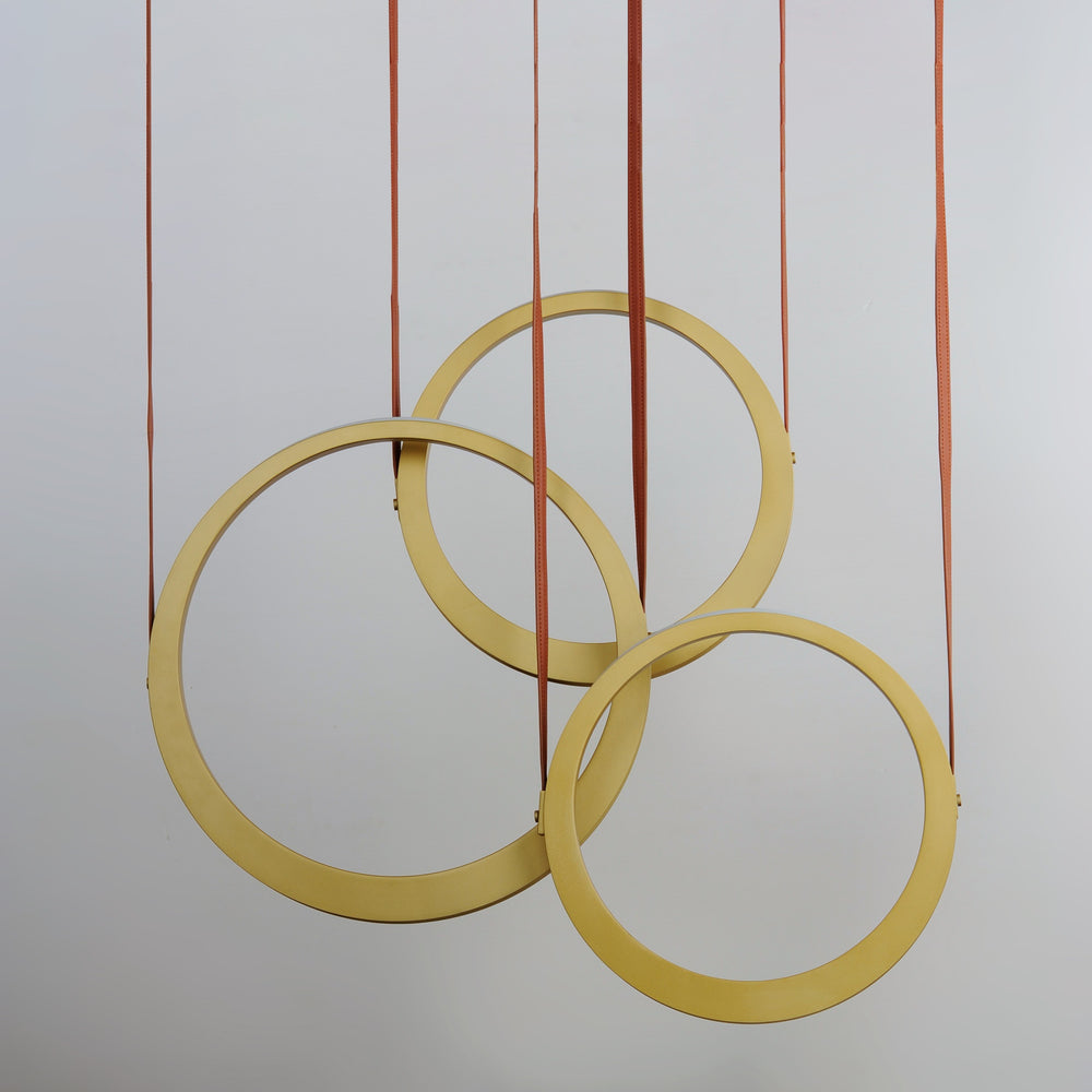 Tether 3-Light LED Pendant by Studio M Lighting – lifestyle