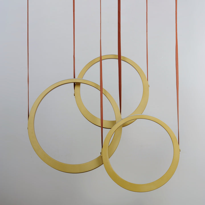 Tether 3-Light LED Pendant by Studio M Lighting – lifestyle