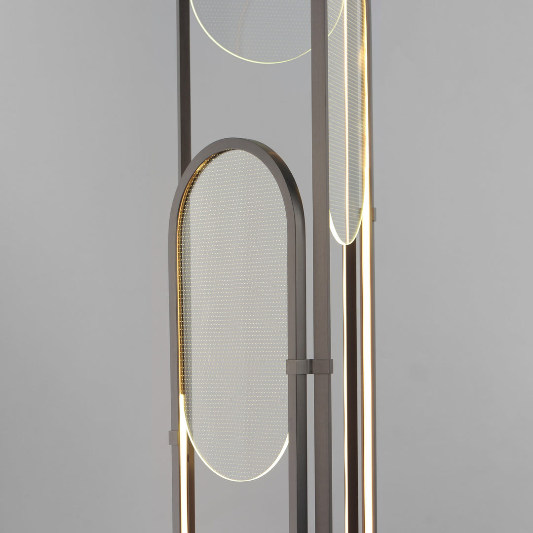 Trance 3-Light LED Floor Lamp by Studio M Lighting – lifestyle