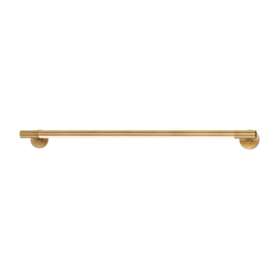Purist LED Picture Light by Studio M Lighting in Gold