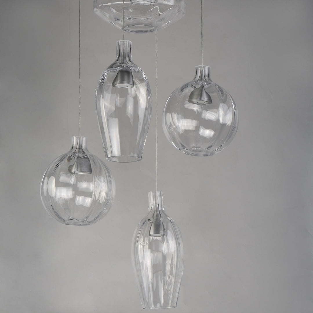 Ray Dance 5-Light LED Multi-Pendant by Studio M Lighting – lifestyle