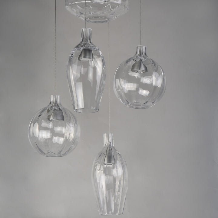 Ray Dance 5-Light LED Multi-Pendant by Studio M Lighting – lifestyle