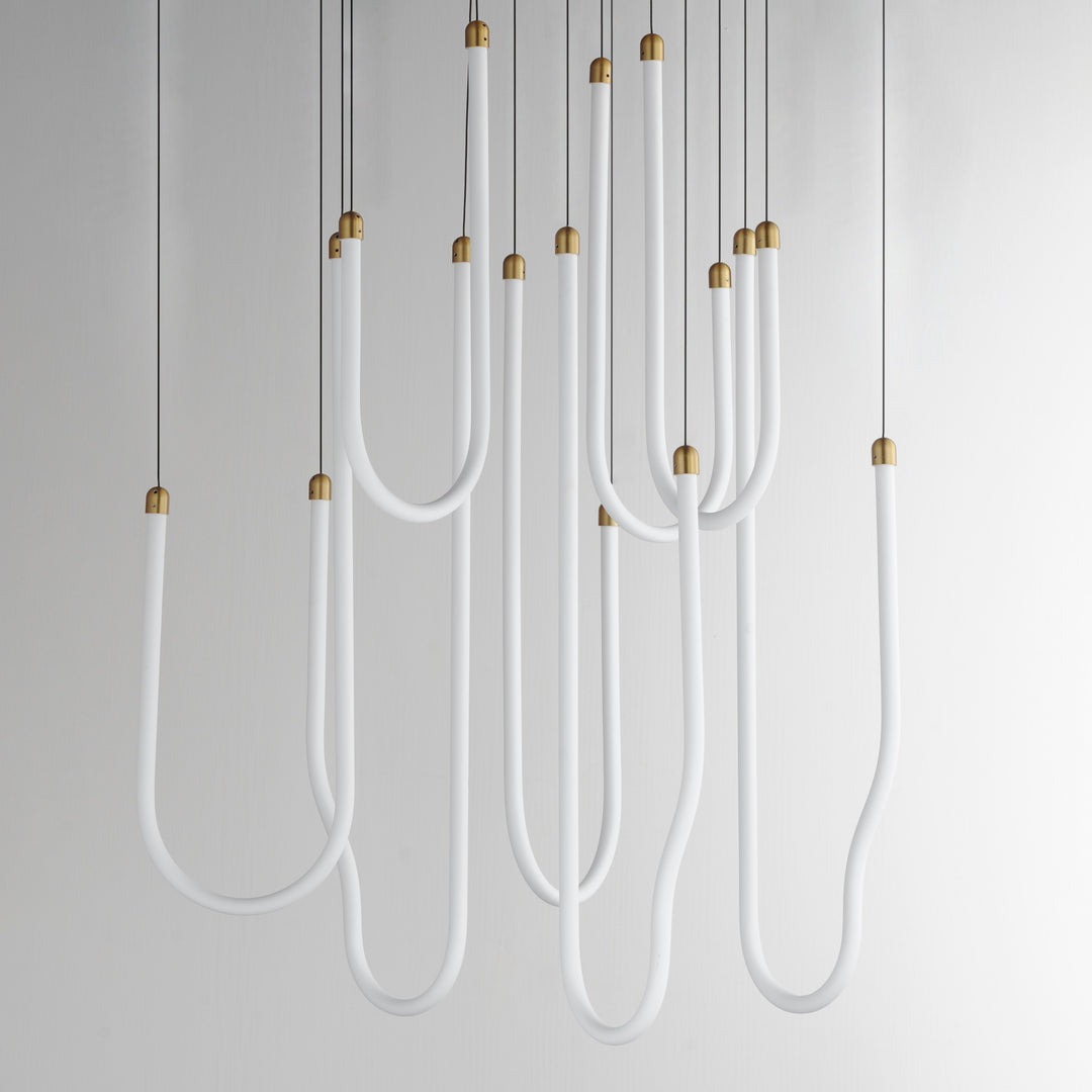 Soleil 8-Light LED Pendant by Studio M Lighting – lifestyle