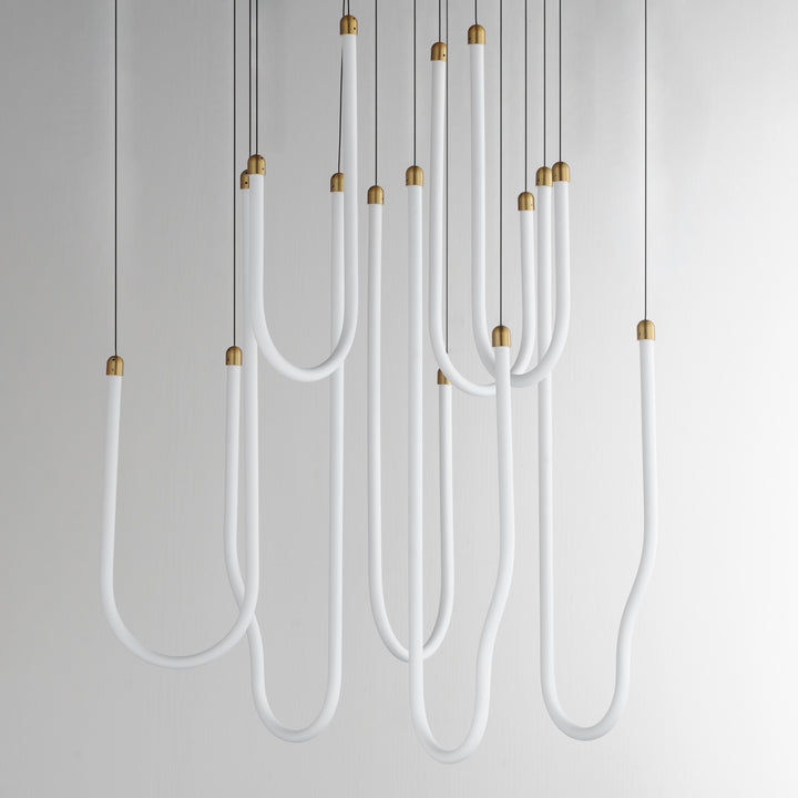 Soleil 8-Light LED Pendant by Studio M Lighting – lifestyle