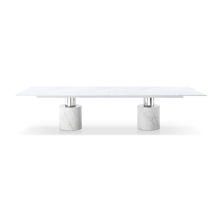 Geneva Extra Large Dining Table by Whiteline Modern Living