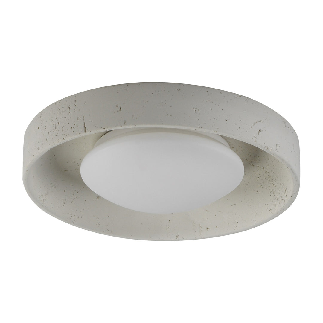 Matera 13 LED Flush Mount - 5CCT by Studio M Lighting in Chaulk White