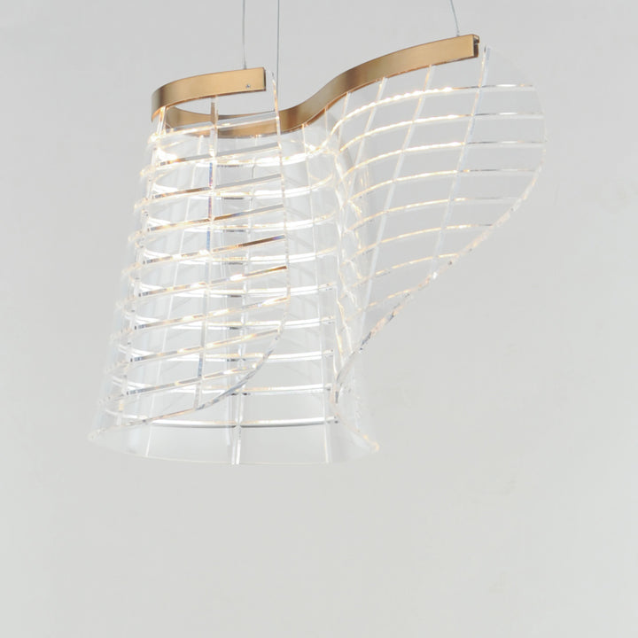 Tartan 1-Light LED Pendant 254812 by Studio M Lighting – lifestyle