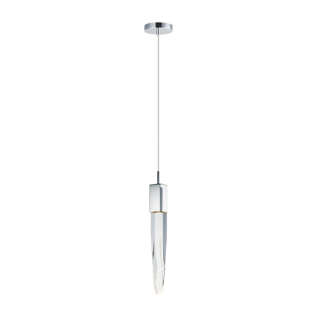 Quartz LED Pendant 351241 by Studio M Lighting in Polished Chrome