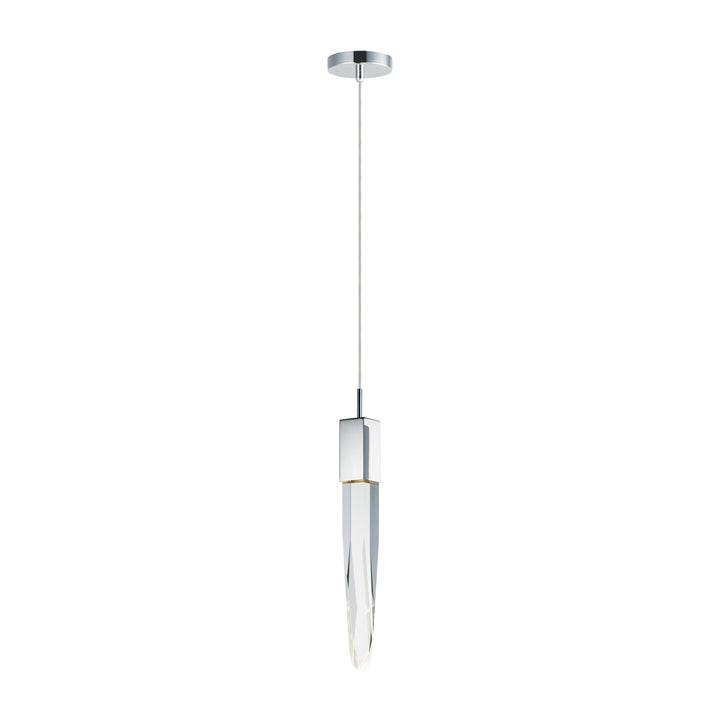 Quartz LED Pendant 351241 by Studio M Lighting in Polished Chrome