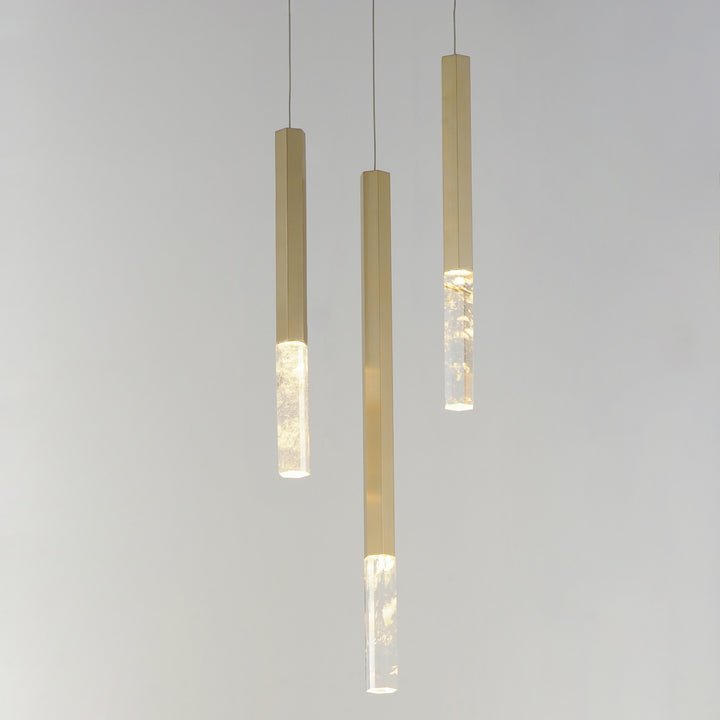 Diaphane LED 3-Light Pendant by Studio M Lighting – lifestyle
