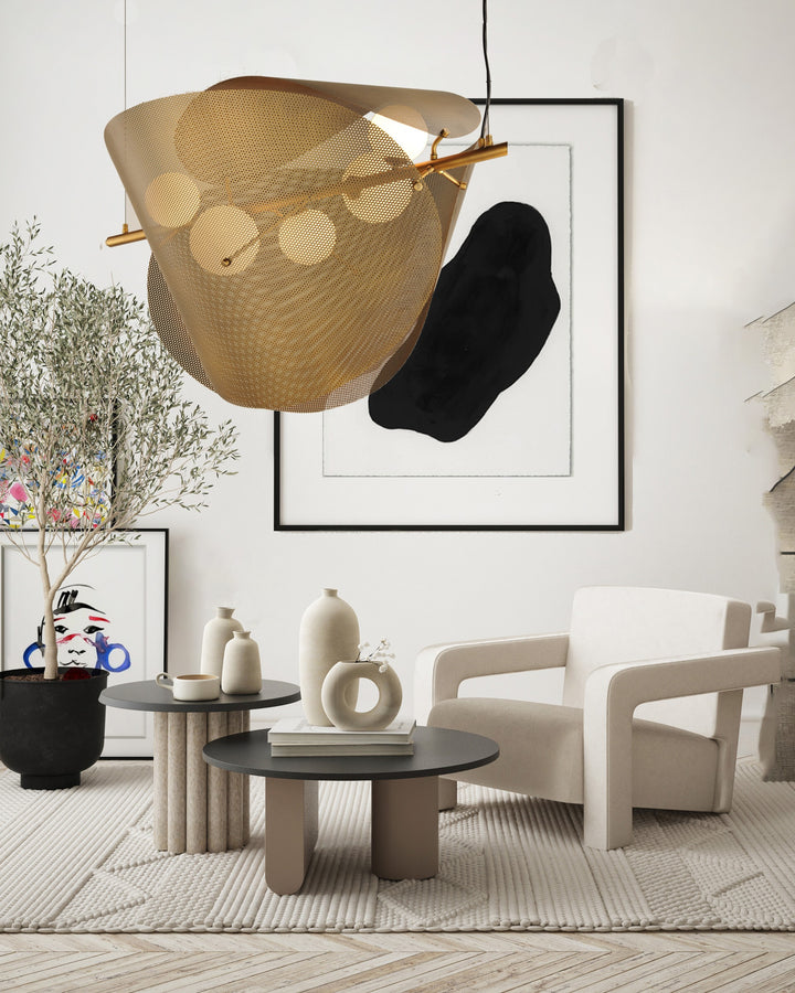 Chips 5-Light Linear Pendant by Studio M Lighting – lifestyle