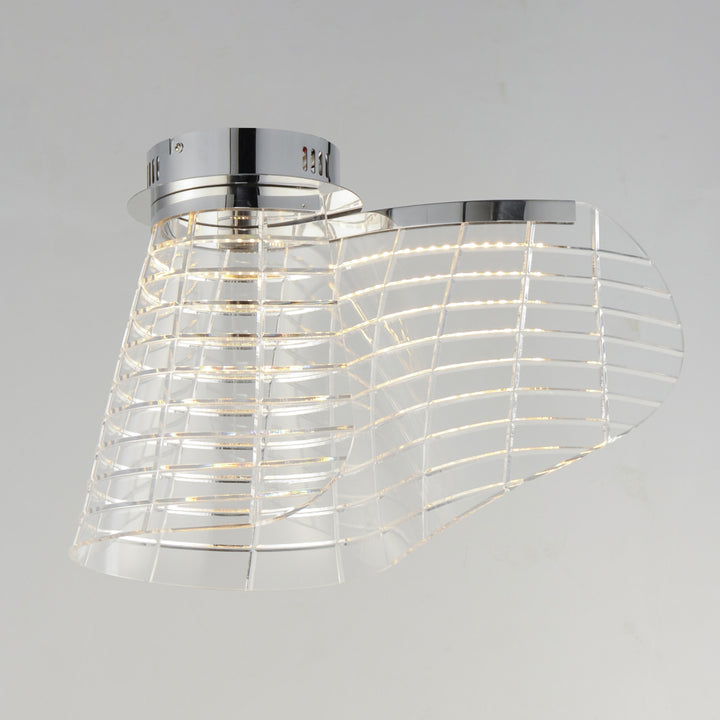 Tartan LED Flush Mount by Studio M Lighting – lifestyle