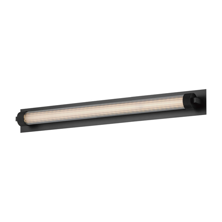 Doric 24" LED Bath Sconce by Studio M Lighting in Black